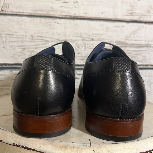 Florsheim NWT Flex plain toe Oxford lace up black dress shoes 11 main image 8